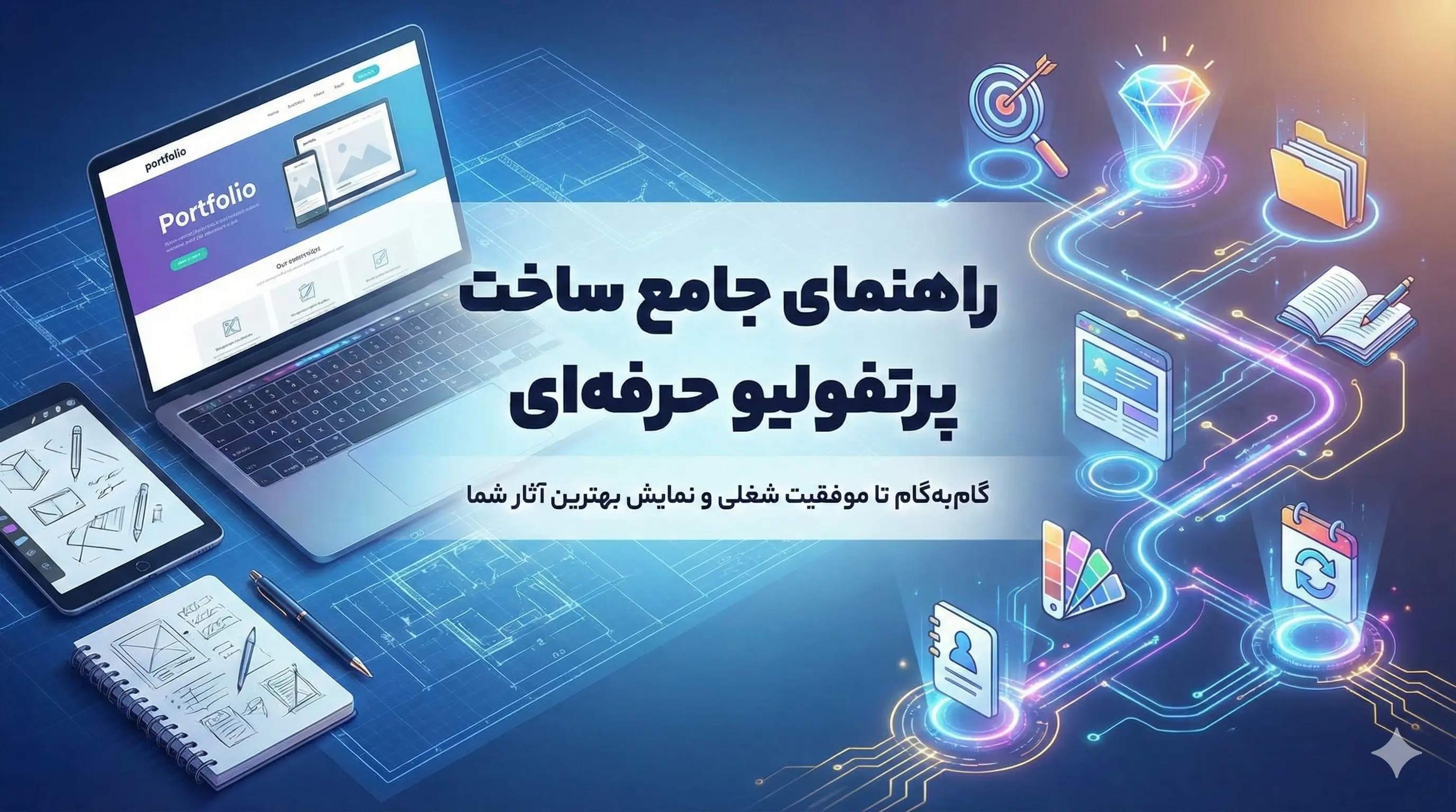 آموزش ساخت پورتفولیو